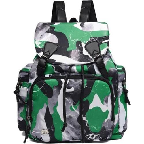 2019 Camo Gym Backpack Fitness Sport Bags Women Gymsack Dry Wet Depart Oxford Portable Hiking Outdoor Camping Sportsbag Pouch