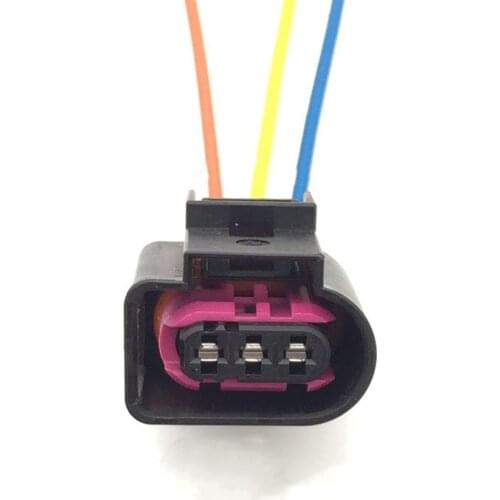 3 pin car Fuel Rail Pressure Sensor Plug Connector for Volkswagen Tiguan Passat B7/CC Golf 6 Skoda Octavia Yeti 4D0971993