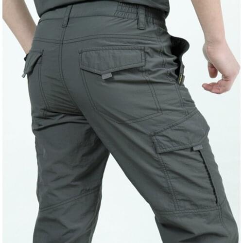 BISON DENIM Men's Military Trousers