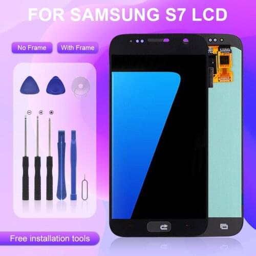 Catteny G930 Display For Samsung Galaxy S7 LCD G930F Touch Panel Screen Digitizer Assembly Free Shipping