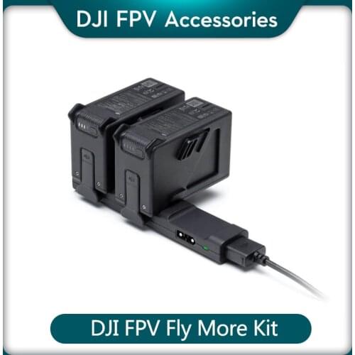 DJI FPV Fly More Kit 44.4 Wh 2000 mAh contains two DJI FPV Batterie DJI FPV Battery Charging Hub for DJI FPV Drone New