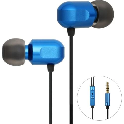 GGMM C700 Earphone In-Ear Ear phones with Mic 3.5mm 100% Full Metal Headsets Wired Earphone for iPhone X XS Max Xiomi Mp3 Player