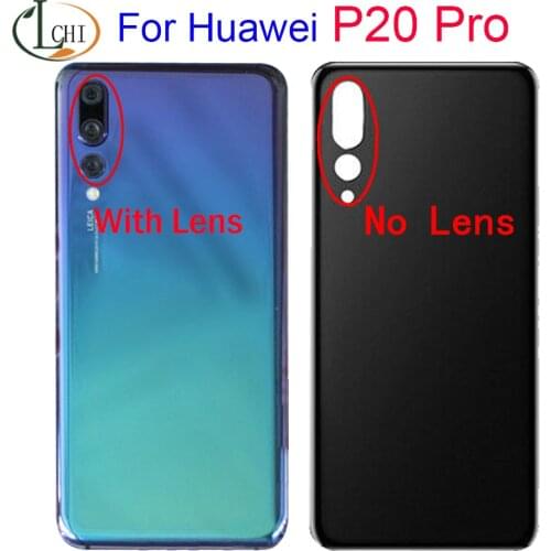 For Huawei P20 Pro battery cover Door Back For Huawei P20Pro Battery Door Replacement Parts P20 Pro Housing Back Cover Case
