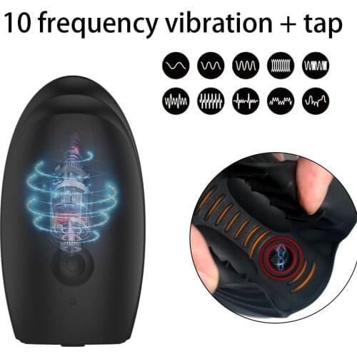 Powerful Penis Vibrator Glans Massager Penis Stimulation Penis Delay Trainer Male Masturbator Sex Machine Sex Toys For Men Adult