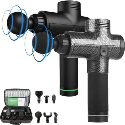 30 Gear Electric Massage Gun Neck Shoulder Body Massager Deep Muscle Massage Relaxation Fascia Gun Fitness Muscle Pain Relief