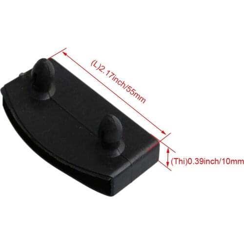 50/100/200/500Pcs Plastic Bed Slat End Caps Holders Replacement for Holding and Securing Wooden Slats Bed Base Black