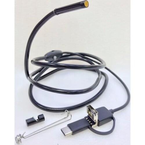 5.5mm for android Type-C 3IN1 USB Endoscope Camera Hard Wired Mobile Endoscope