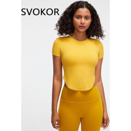 Женские трикотажные футболки SVOKOR China At AliExpress