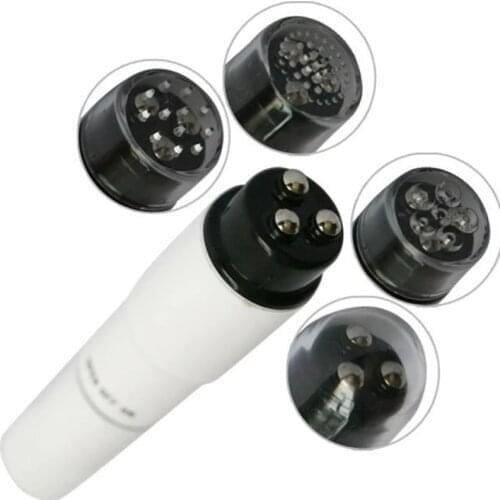 1 Pièce 4 tête Mini Dispositif Stylo Type Électrique Eye Soins Du Visage Grande Vibration Mince Visage Bâton Jouet