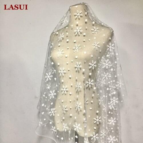 1Meter Vevet Spot Fabrics High Quality Selling For Baby Skirt Wedding Party Design House Decoration L11061
