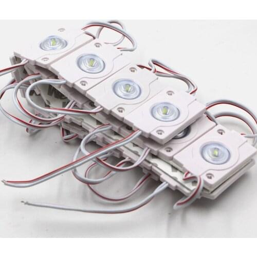 Super Bright 3030 LED Module Light Strip Tape Lamp COB 12V Injection PVC Mini Small Size Cover IP65 Waterproof Back Sign 20PCS