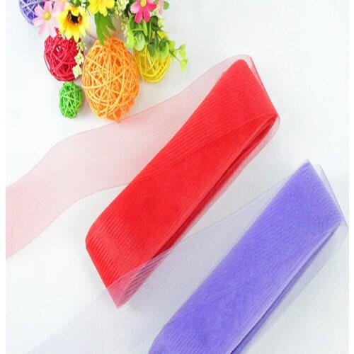 30-100mm 25-50yards/lot Crinoline / horsehair braids/ hair accessories/ fascinators craft 39 colors