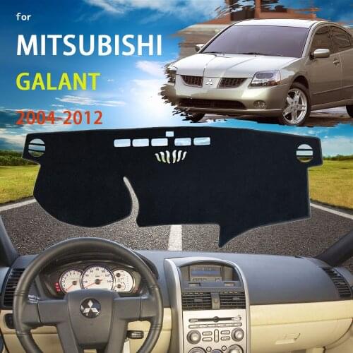 Car Dashboard Cover Dash Mat for Mitsubishi Galant 380 MK9 2004~2012 Pad Sunshade Cushion Sun Visor Parasol Rug Accessories 2005