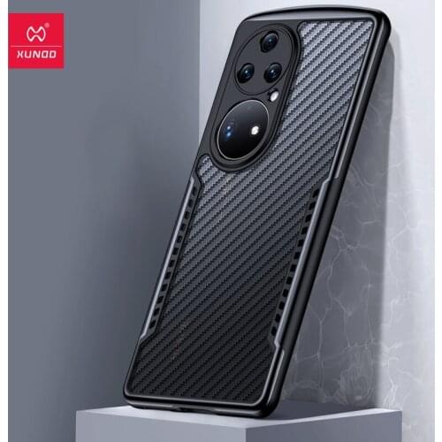 Xundd Phone Case For Huawei P50 P50 Pro Case Soft TPU Arc-shape Frame with airbag tochnology Anti-fall Shell For Huawe P50 Pro