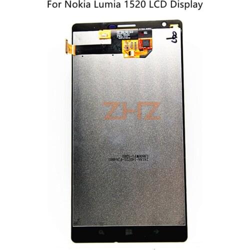 For Nokia Lumia 1520 LCD Display Touch Screen Digitizer Assembly With Frame LCD Display for Nokia Lumia 1520 Repair Parts