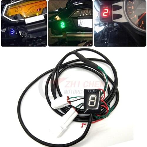 For Yamaha MT-01 MT-03 NON ABS MT 01 03 MT125 NON ABS MT-125 ABS Motorcycle Gear Indicator 1-6 Level Digital Gear Meter