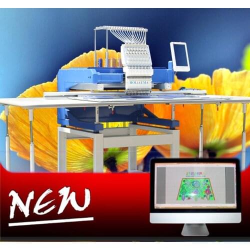 China 10 years service ! Home use happy type 1 head embroidery machine high speed high quality DAHAO computer system