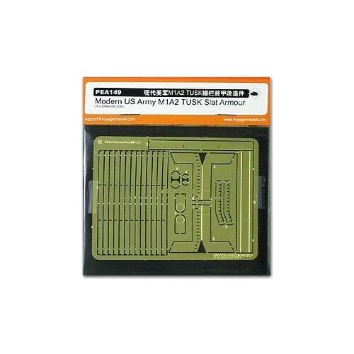 KNL HOBBY Voyager Model PEA149 modern US military M1A2 TUSK main battle tank protection fence alteration pieces etched pieces