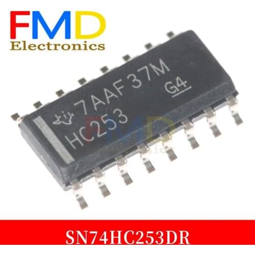 New agent SN74HC253DR SOP16 double 4 input multiplexer chip spot