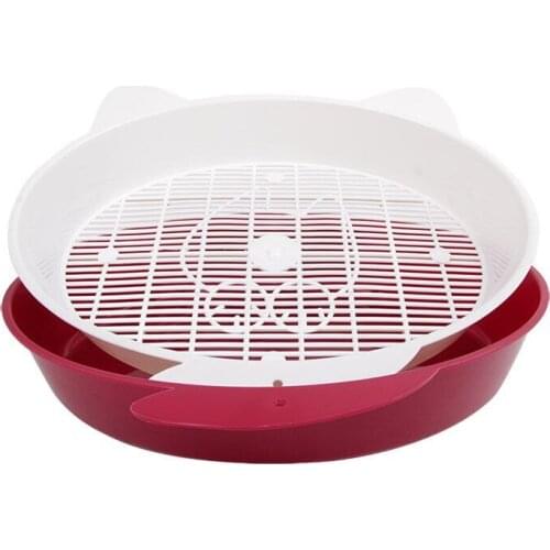 Pet toilet Open mesh litter box pet supplies cat cleaning supplies sand pot