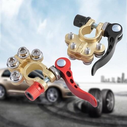 Tin-plated Brass Battery Connector Quick Disconnect Car Battery Terminal Brass Cable Terminal Terminal Close Connector