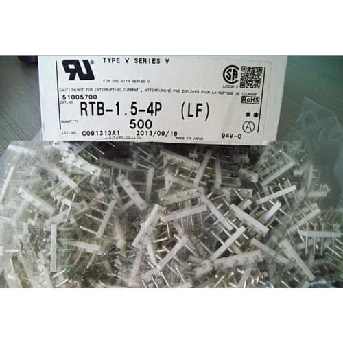 RTB-1.5-4P JST Connectors terminals housings 100% new and original parts RTB-1.5-4P (LF)