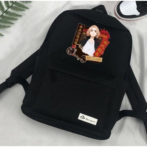 Japanese Anime School Bag Pack Tokyo Revengers Backpacks for Teenagers Boys Girls Travel Children Casual Shoulder Bag Sac A Dos