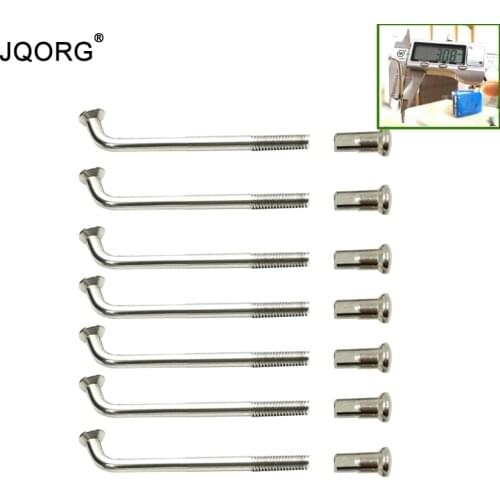 JQORG Spokes 10G Diameter 3.1mm 304 Stainless Steel Material Electric Motorcycle Wheel Spokes And Nipples Length 30 mm - 60 mm