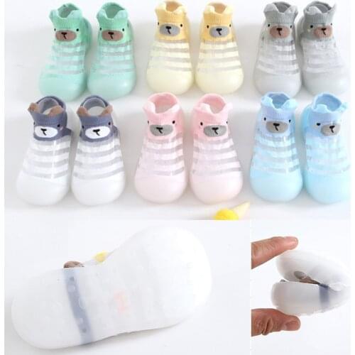 Unisex Baby Shoes First Shoes Baby Walkers Toddler Infant Little Kids Baby Girls Boys Cartoon Cute Knitted Breathable Shoes