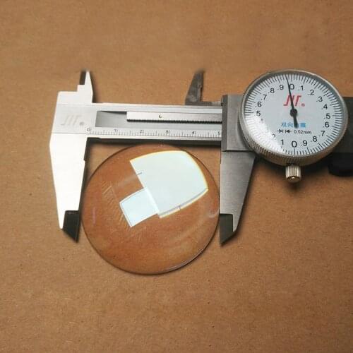 High quality customized flat convex lens 50mm diameter, focal length of 80 special tools for experimental instruments