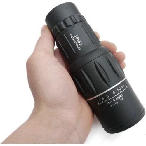 2018 hot HD high power spotting scopes 16x52,66m-8000m non-infrared telescope, travel outdoor hunting free shipping