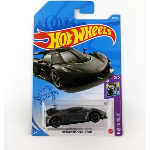 2021 Hot Wheels Cars NO.75-112 KOENIGSEGG JESKO JAGUAR PONTIAC GTO 1/64 Metal Diecast Model Car Toys