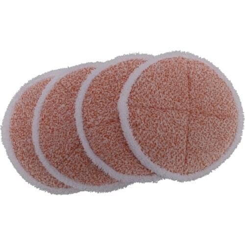 4 Packs Heavy Scrub Mop Pads Replacement For Bissell Spinwave 2039A 2124 Powered Hard Floor Mop