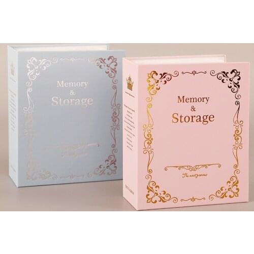 Interstitial hot-printed photo album 4D large 6-inch 100 sheets or more plastic 6-inch childrens photo studio