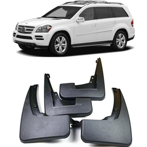 Mud Flaps FOR 2007-2012 Mercedes Benz GL X164 350 450 Mudguards Mudflaps Splash Guards 2008 2009 2010 2011 Carbody Protection