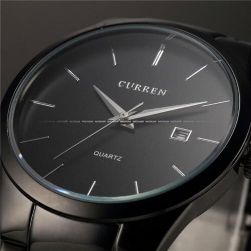Curren Men Watches Top Brand Luxury Male Watch Full Steel Display Date Fashion Quartz-Watch Business Mens Watch Reloj Hombre