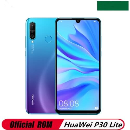 Global Version HuaWei P30 Lite 4G LTE Cell Phone 32.0MP+24.0MP Kirin 710 Octa Core 4GB RAM 128GB ROM 6.15" IPS NFC Fingerprint
