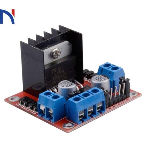 L298N L298N Mini driver board module L298 stepper motor smart car robot breadboard peltier High Power for Arduino Smart Car