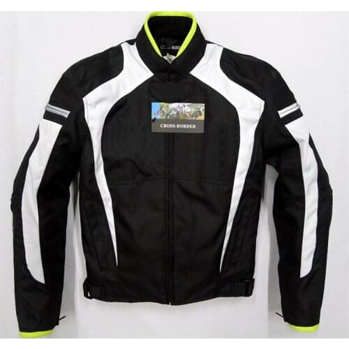 Motorcycle Jacket For KAWASAKI Motocross MTB ATV Bike Riding Winter Mens Coat With Protector
