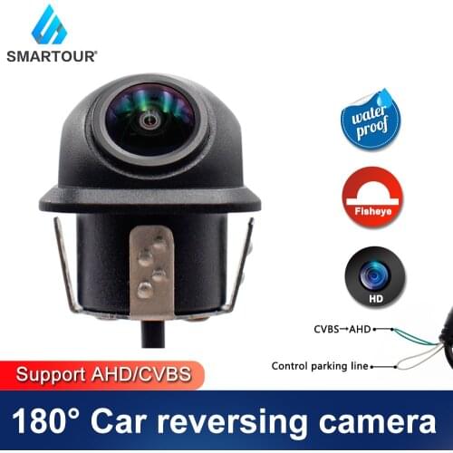 Smartour Fisheye Lens Starlight Night 175 Degree HD MCCD Car Rear View Reverse Backup Camera For Parking Monitor 175 HD
