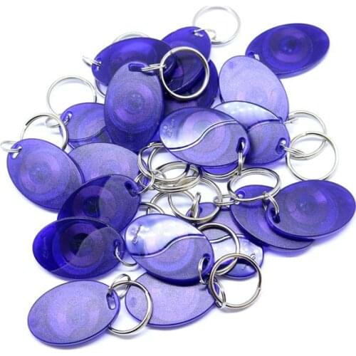 High-quality 125KHz RFID ID EM4100 TK4100 EM Proximity Tag Crystal Token Keyfob