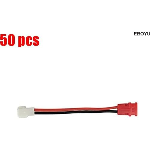50pcs * Lipo Battery Adapter Cable Charging Cable for SYMA X5HW X5A-1 X5HC X5UW X5UC X5A-1 X15 X15C X15W RC Quadcopter Drone