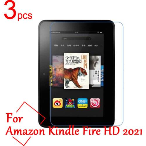 3pcs Ultra Clear/Matte/Nano anti-Explosion LCD Screen Protector Film Cover For Amazon Kindle Fire HD 10.1 2021 Protective Film