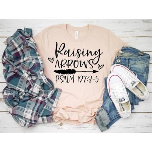 Raising Faith Shirt Harujuku Polyester Female Clothing Funny Graphic Short Sleeve Women O Neck Tees top TX5832