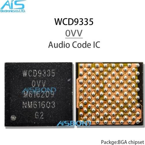 2Pcs/lot New original WCD9335 0VV WCD9310 WCD9330 WCD9326 WCD9340 WCD9341 WCD9370 WCD9385 WCD9380 WCD9375 001 Audio code ic