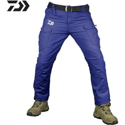 2021 Daiwa Fishing Pants Waterproof Winter Autumn Solid Trousers Mens Clothes Pants Fishing Cotton Mens Clothes Pants Sport