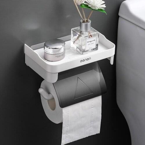 Punch-Free Bathroom Tissue Box Household Storage Box Waterproof Tissue Box Home Toilet Paper Holder Bathroom Accessories