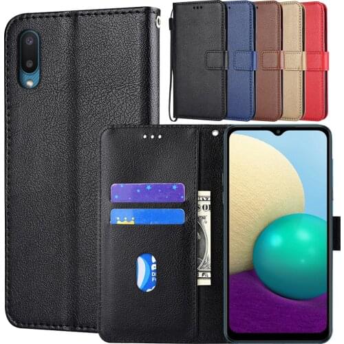 Case For Samsung A01 A2 A3 Core A22 A5 A7 A6 A8 Plus A9 2018 A11 A12 G355 Core Prime G530 G531 VE G360 G361 Wallet Leather Case
