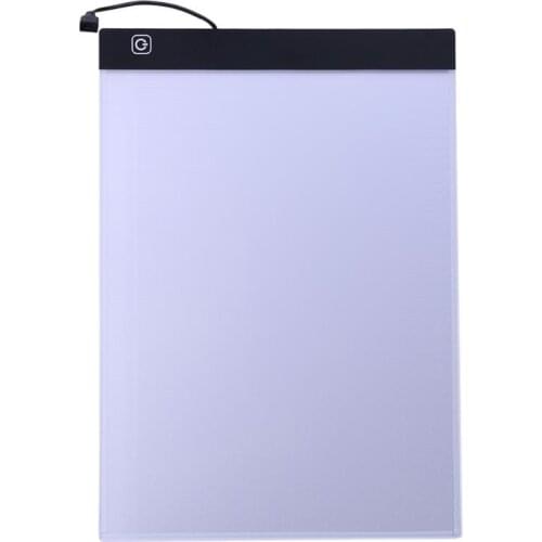 Digital Drawing Board 3.5mm Ultrathin LED Drawing Display Board Art Drawing 230mmx330mm A4 Tracing Stencil Artist Board