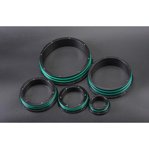 Sealed compartment flange watertight franklick tube flange ROV underwater vehicle